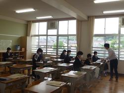 学級活動の様子