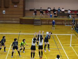 女子バレーボール部
