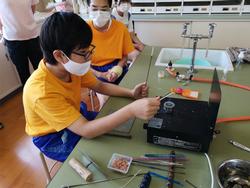 とんぼ玉づくり