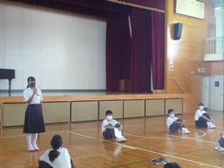 学年集会