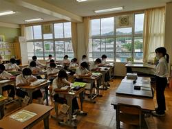 実習生による授業