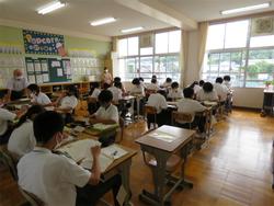 実習生による授業