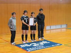 女子バレーボール部