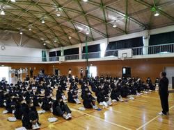校長先生あいさつ