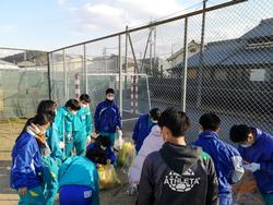 生徒会役員が分別