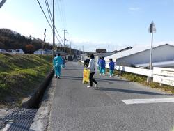 西這田公民館方面