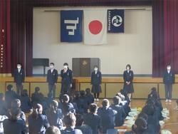 退任の挨拶