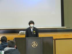 生徒会による学校紹介