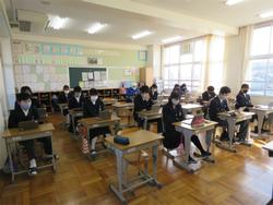 学年集会(3年生)