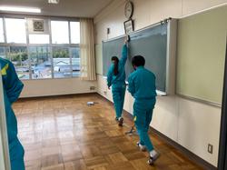 ワックスがけ