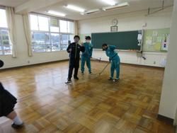 ワックスがけ