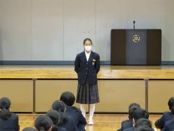 学年集会(2年生)