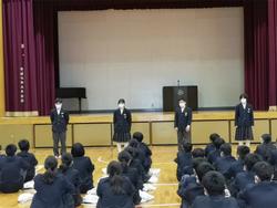 学年集会(2年生)