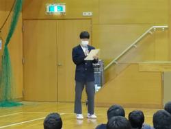 学年集会(2年生)