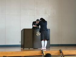 卒業証書授与