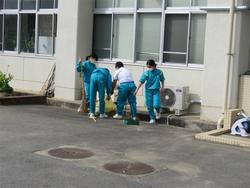 玄関・廊下等の清掃