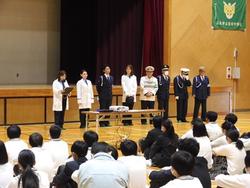 体育館での講習2