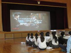 体育館での講習1