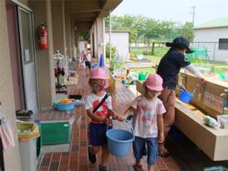 幼稚園に持って帰る