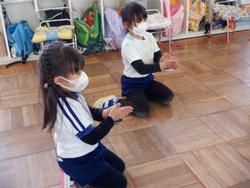 コマ回し大会の様子