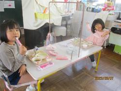 給食の様子