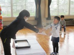 修了式の練習