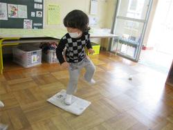 片足で上手