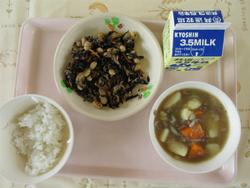 給食に！