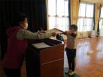 5歳児の練習の様子