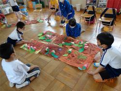 イチゴ畑作り
