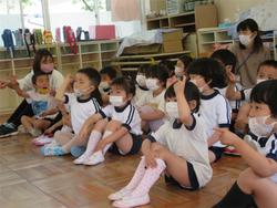 みんなで交通安全のお勉強