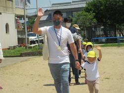 お父さんと一緒に