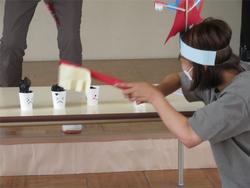 歯を磨きます