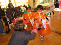 みんなでハロウィン楽しみました