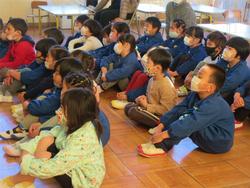 楽しみにしていた人形劇