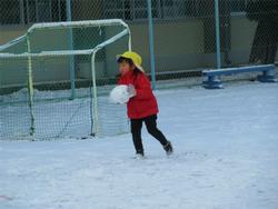 雪だるま作ろう！