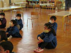 年長組の子どもたちです