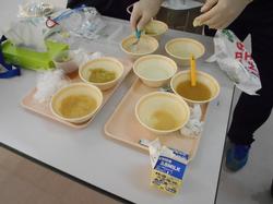 ミキサー食の準備
