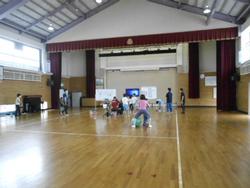 小学部の「はじめます」の様子