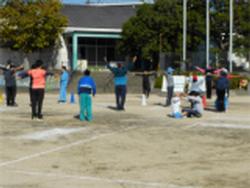朝の運動4