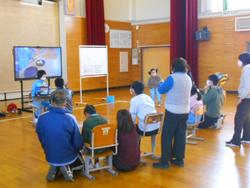 小学部6年児童の発表の様子