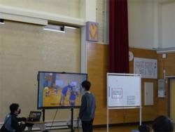 中学部の発表生徒