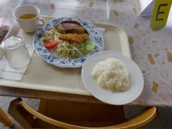 夕食メニューです