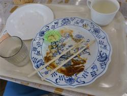 空っぽになった食器