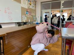 自由小フェスの教室での活動の様子