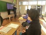 英語の学習の様子
