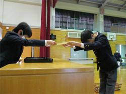 卒業証書授与