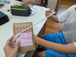 3年生1校時家庭科の様子