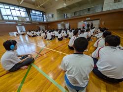 1・3年生2校時体育の様子(1)